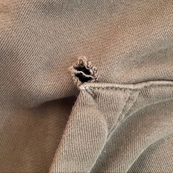 STONE ISLAND fleece green hoodie - Picture 4 of 4